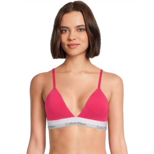 Calvin Klein Underwear Icon Cotton Modal Lightly Lined Triangle Bralette