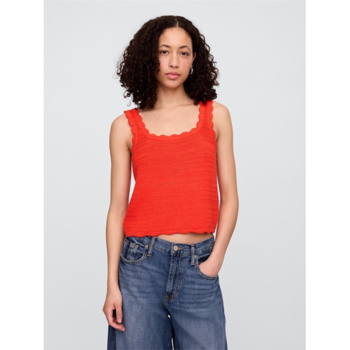 Gap Squareneck Sweater Tank Top