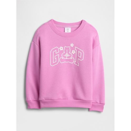babyGap Logo Relaxed Crewneck Sweatshirt
