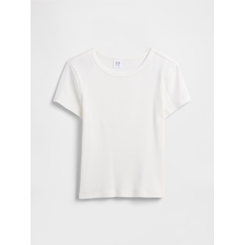 Gap Kids Ribbed Crewneck T-Shirt