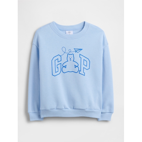 babyGap Logo Relaxed Crewneck Sweatshirt