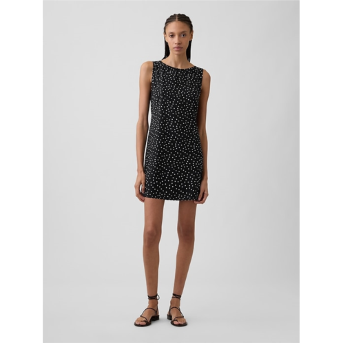 Gap Print Sleeveless Mini Dress