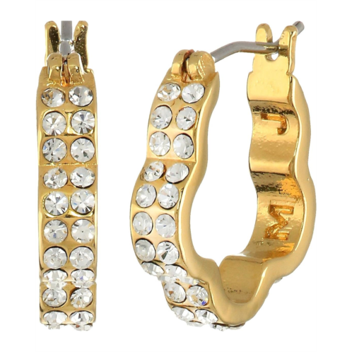Marc by Marc Jacobs Diamonds and Daisies Daisy Window Mini Hoops Earrings