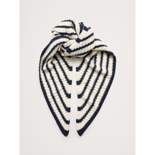 Bananarepublic Merino-Cotton Triangle Scarf