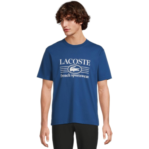 Lacoste Classic Fit Cotton Print T-shirt