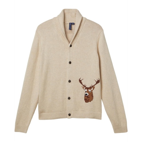 Janie and Jack Deer Intarsia Sweater (Toddler/Little Kids/Big Kids)