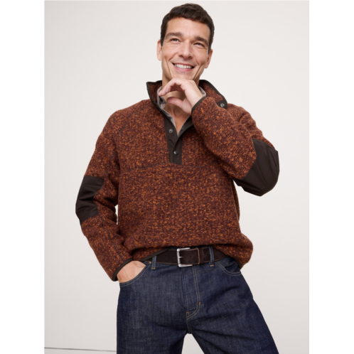 Bananarepublic Boucle Fleece Pullover Sweatshirt