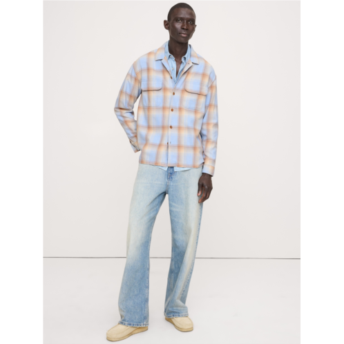 Bananarepublic Relaxed-Fit Washed Cotton Resort Shirt