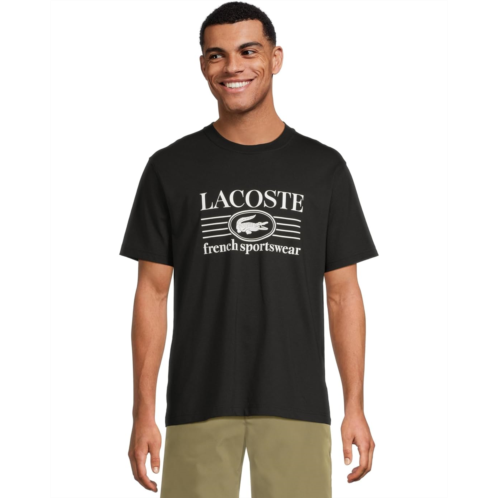 Lacoste Classic Fit Cotton Print T-shirt
