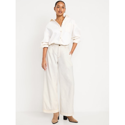 OldNavy High-Waisted Taylor Trouser Wide-Leg Pants
