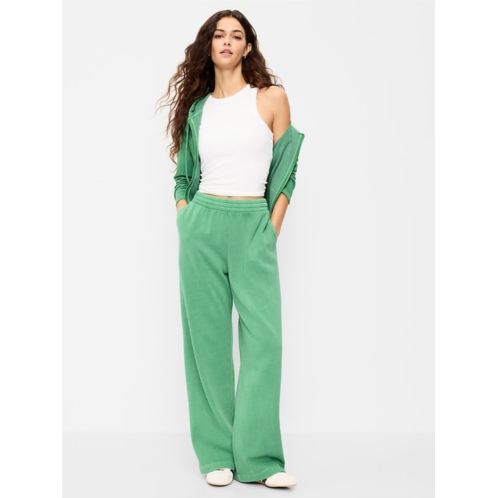 OldNavy High-Waisted Wide-Leg Sweatpants