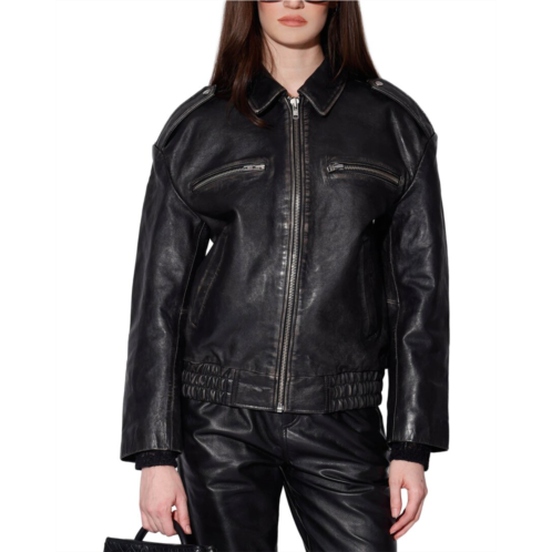 Walter Baker lance leather jacket