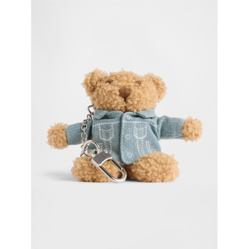 Gap Brannan Bear Denim Jacket Keychain Charm