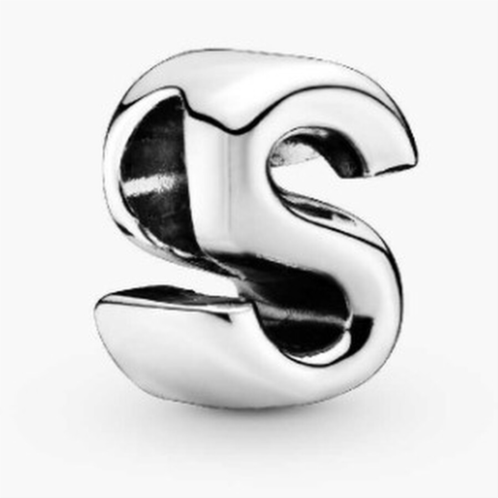 Pandora Letter S Silver Charm