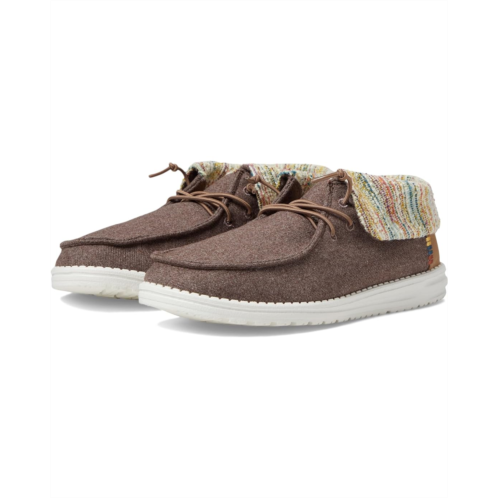 Hey Dude Wendy Wooly Twill Fold Boot