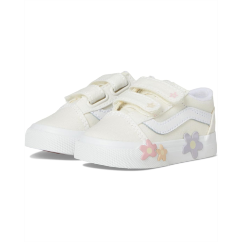 Vans Kids Old Skool V Flower (Toddler)