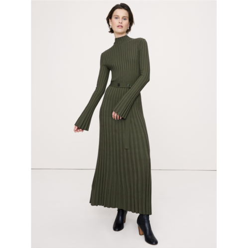 Bananarepublic Sculpted Ribbed Sweater Maxi Dress