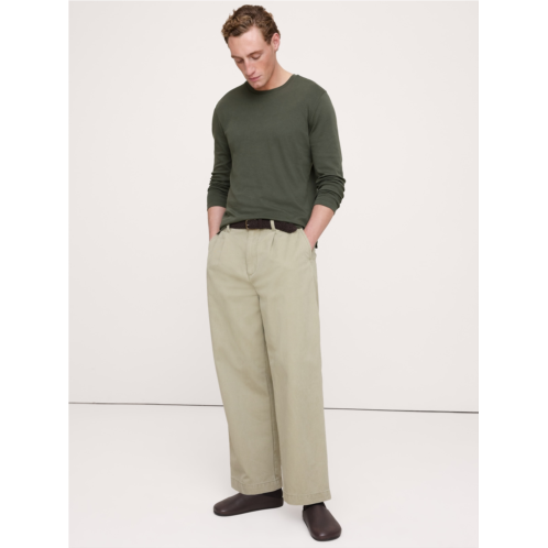 Bananarepublic Luxury-Touch Long-Sleeve T-Shirt