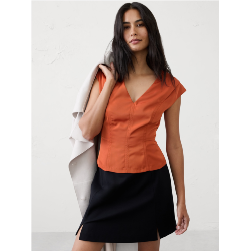 bananarepublic Seamed Hourglass Top