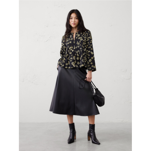 bananarepublic Pleated Swing Top