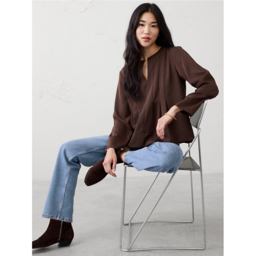 bananarepublic Pleated Swing Top