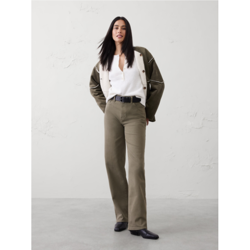 bananarepublic Straight High-Rise Jean