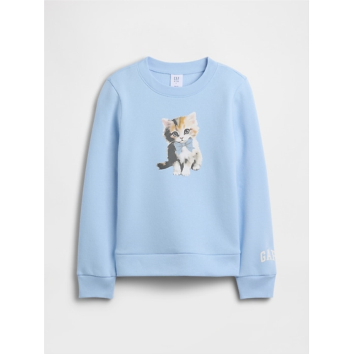Gap Kids Wedge Crewneck Sweatshirt