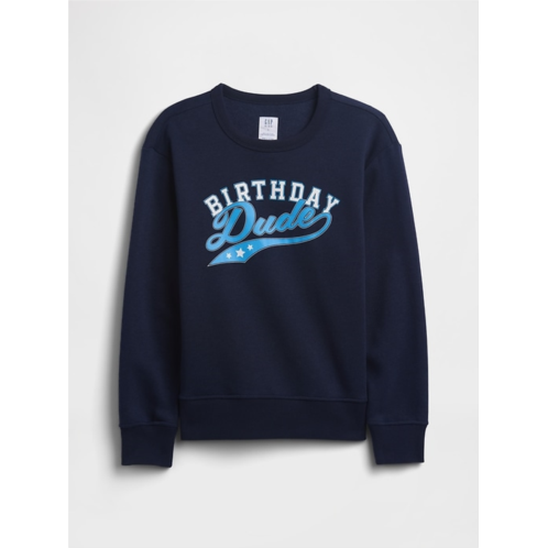 Gap Kids Relaxed Crewneck Sweatshirt