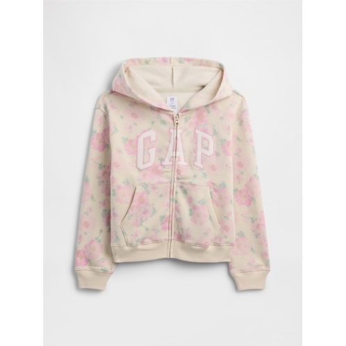 Kids Relaxed Gap Logo Zip Hoodie