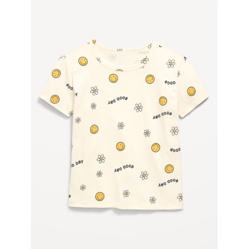 OldNavy Softest Printed Short-Sleeve T-Shirt for Girls
