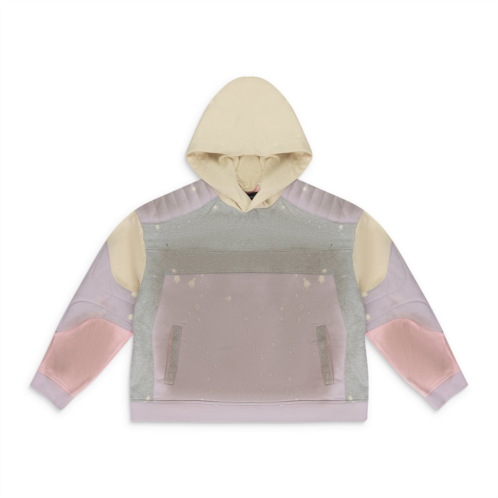 Who Decides War pink armour hoodie