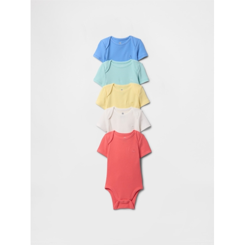 Gap Baby First Favorites TinyRib Bodysuit (5-Pack)
