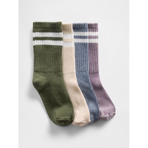 Gap Kids Varsity Crew Socks (4-Pack)