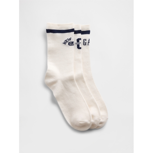 Gap Kids Logo Crew Socks (3-Pack)