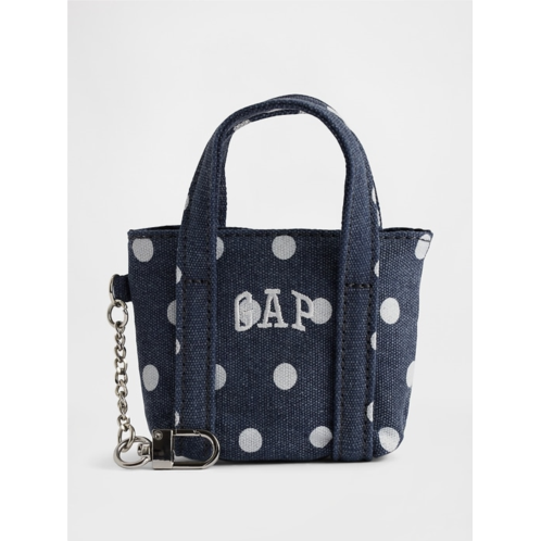Gap Logo Tote Keychain Charm