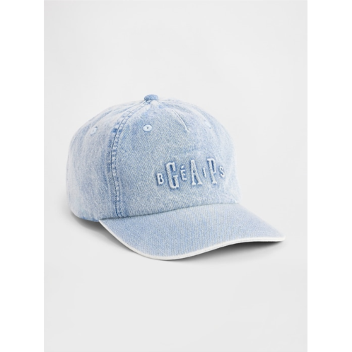 Gap × BEIS Logo Denim Baseball Hat