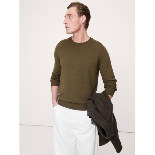 Bananarepublic Cotton Crew-Neck Sweater