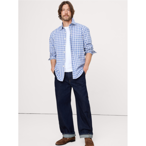 Bananarepublic Relaxed-Fit Washed Cotton Poplin Shirt