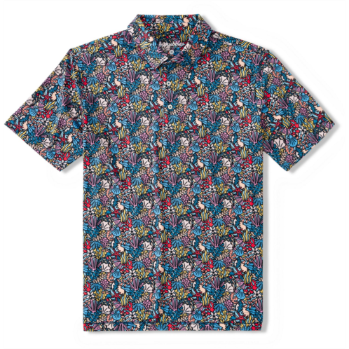 Chubbies Mens The Reef Explorer Performance Polo Shirt