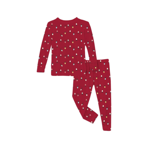 Kickee Pants Kids Print Long Sleeve Pajama Set (Big Kids)