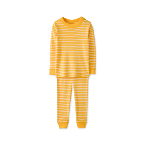 Hanna Andersson Striped Long John Pajama Set (Infant/Toddler/Little Kid/Big Kid)