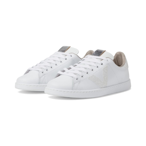 Womens victoria Tennis Leather & Glitter V
