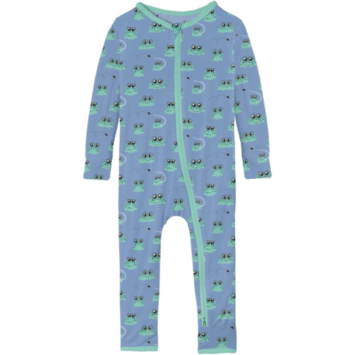 Kickee Pants Kids Print Coverall with Two-Way Zipper (Infant)