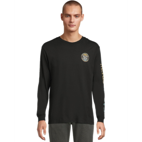 Mens Salty Crew Simple Fade Long Sleeve Tee