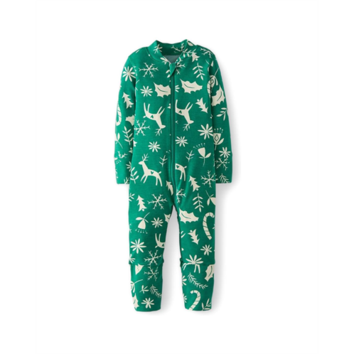 Hanna Andersson 2-Way Zip Sleeper in HannaSoft (Infant/Toddler)