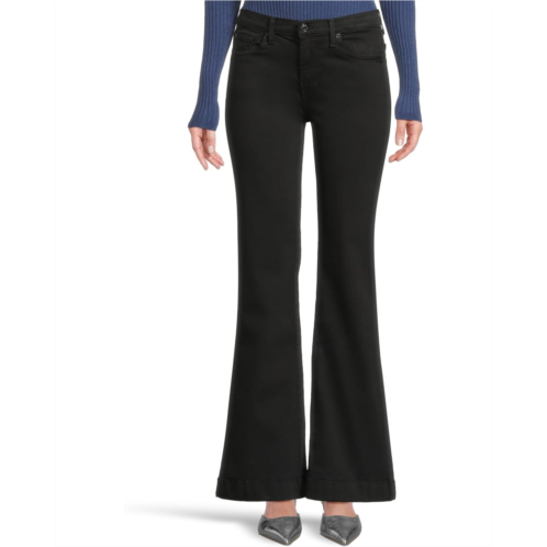 Womens 7 For All Mankind Dojo Tailorless Jeans in Black