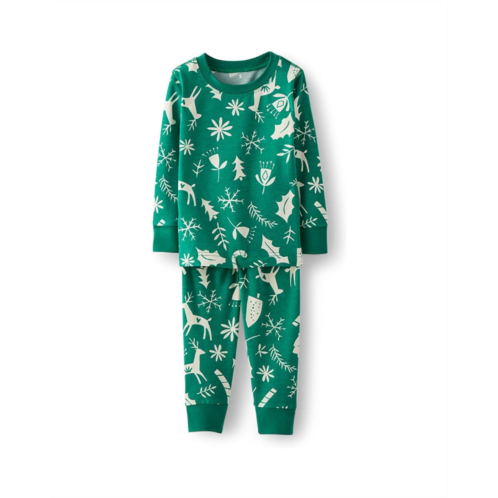 Hanna Andersson Long John Pajama Set in HannaSoft (Infant/Toddler/Little Kid/Big Kid)