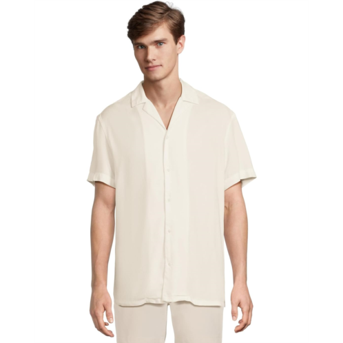 Mens Chubbies The Ivory Lotus (Rayon Sunday Shirt)