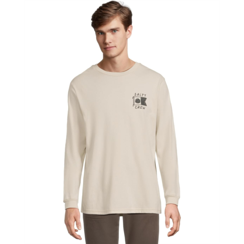 Mens Salty Crew Call Sign Long Sleeve Tee