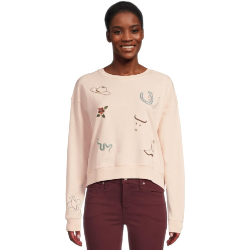 Womens Pendleton Graphic French Terry Pullover